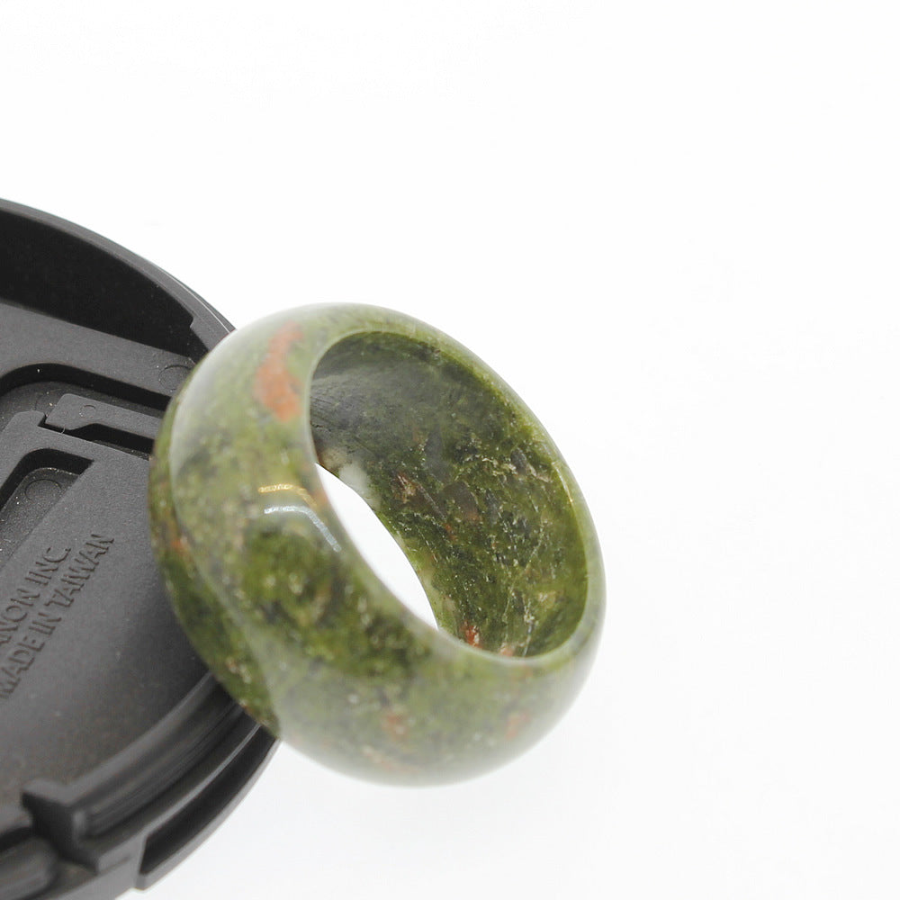 12x22MM Semi-Precious Natural Stone Ring,