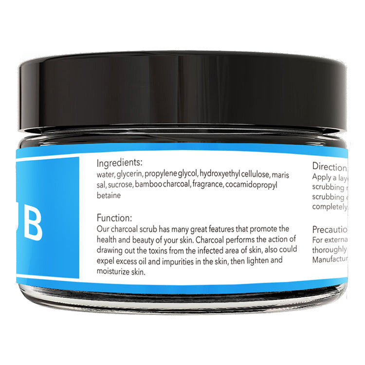 150g Bamboo Charcoal Exfoliating Face/Body Scrub