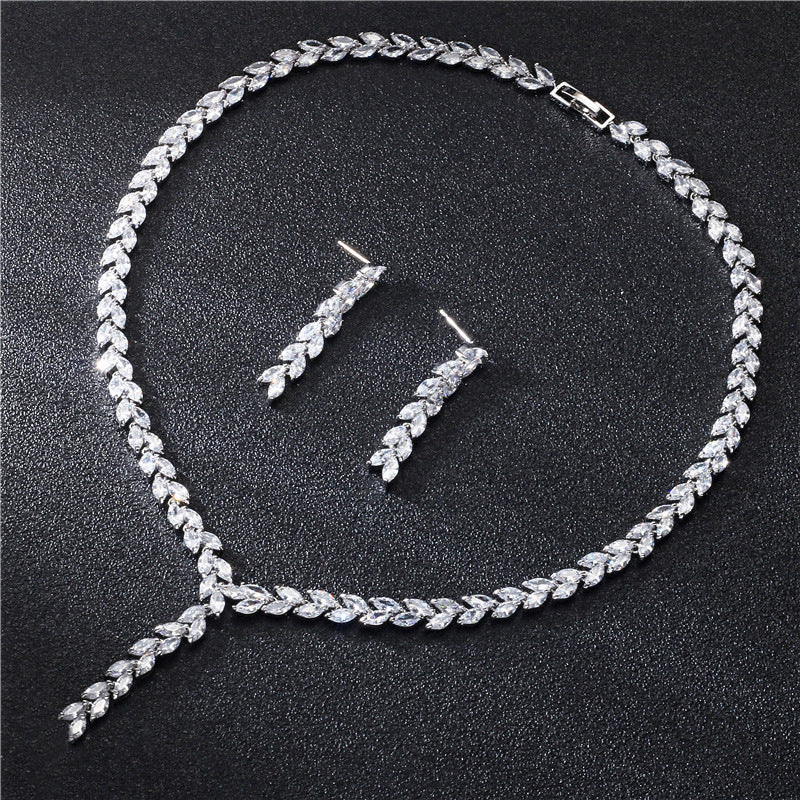 Wheat Earrings @ Necklace Set