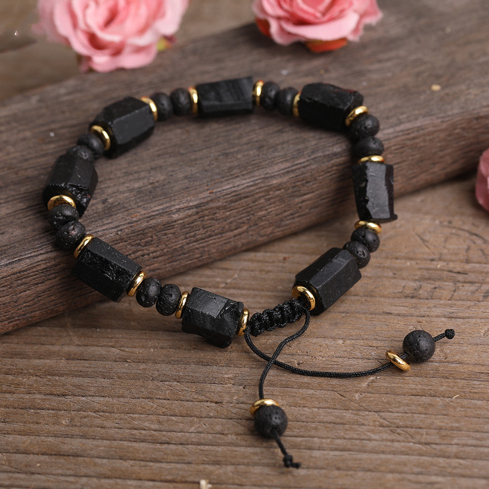 Natural Black Tourmaline Bracelet