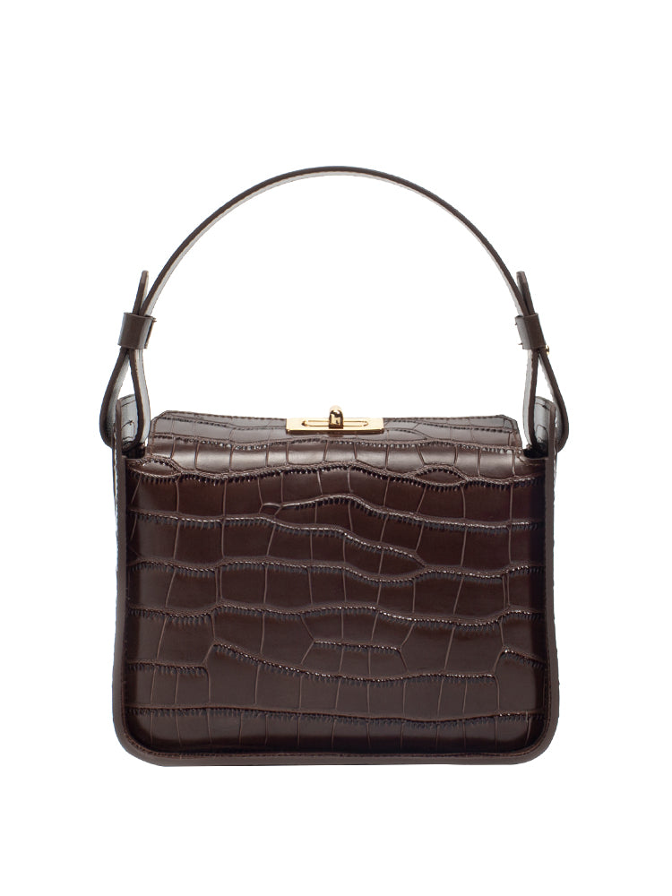 Niche Design Genuine Leather Handbag