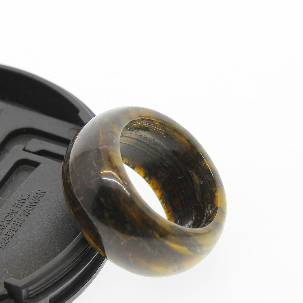 12x22MM Semi-Precious Natural Stone Ring,