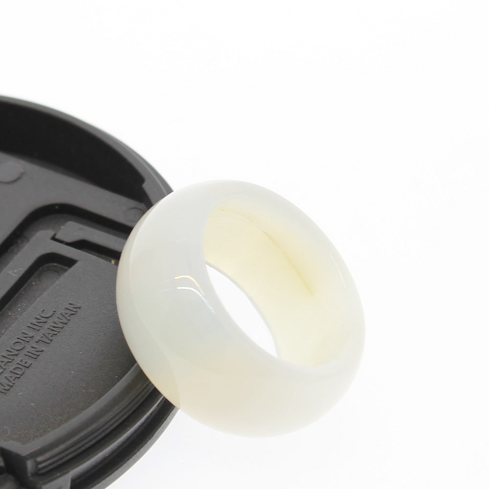 12x22MM Semi-Precious Natural Stone Ring,