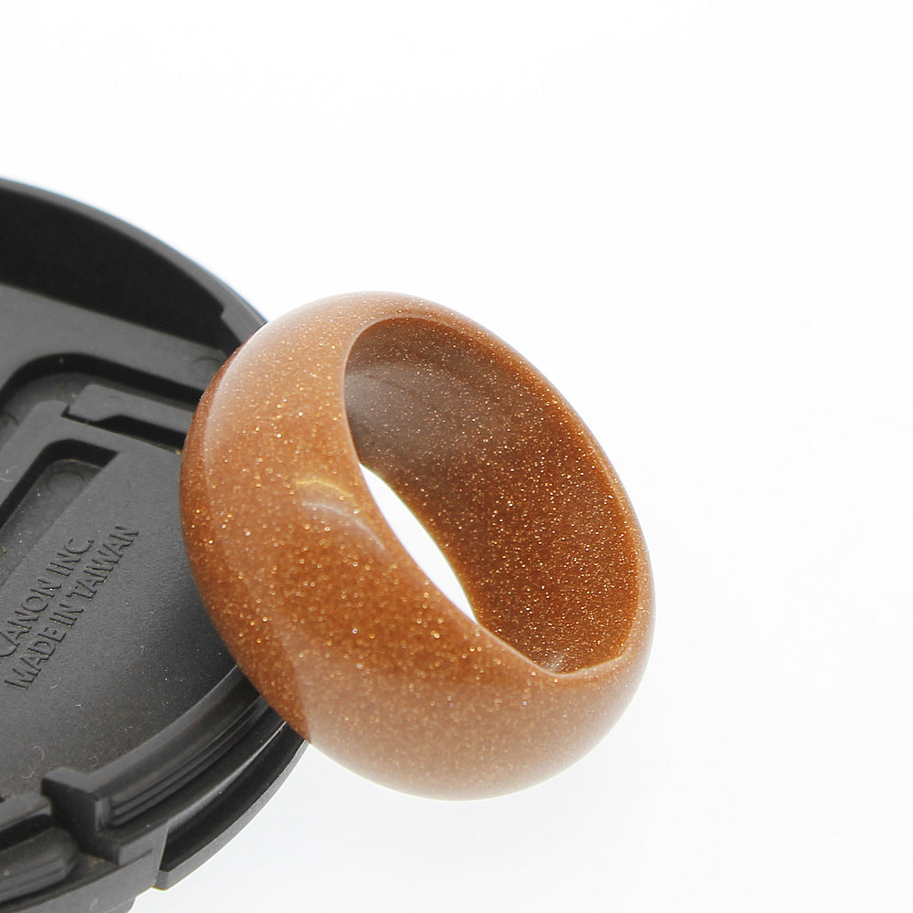 12x22MM Semi-Precious Natural Stone Ring,
