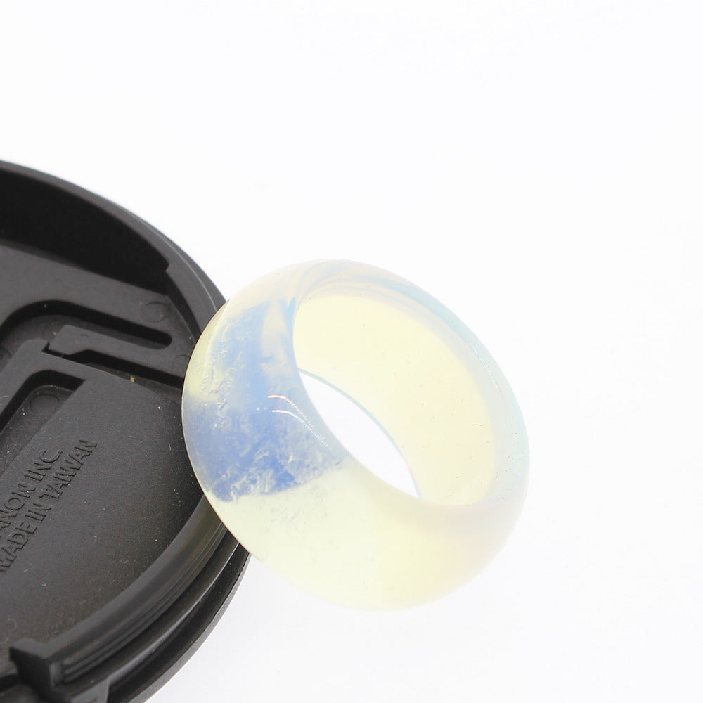 12x22MM Semi-Precious Natural Stone Ring,