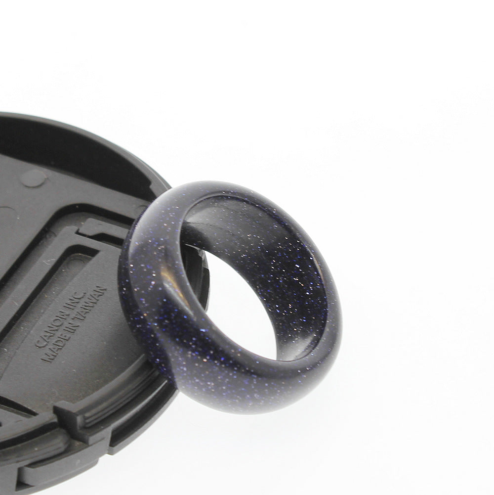 12x22MM Semi-Precious Natural Stone Ring,