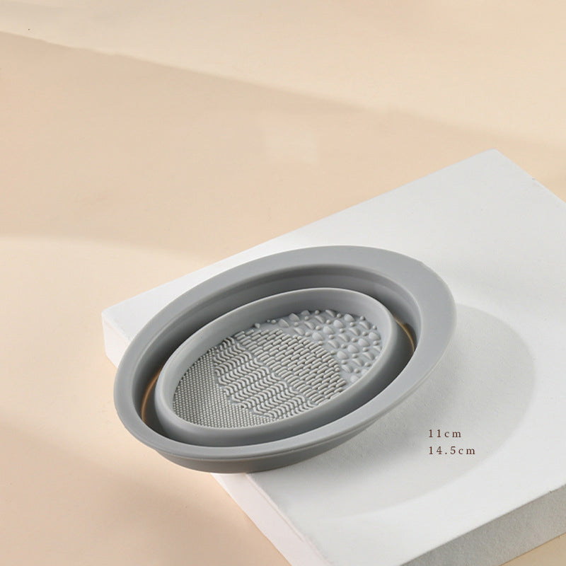 Scrubbing Makeup Brush Cleaning Bowl