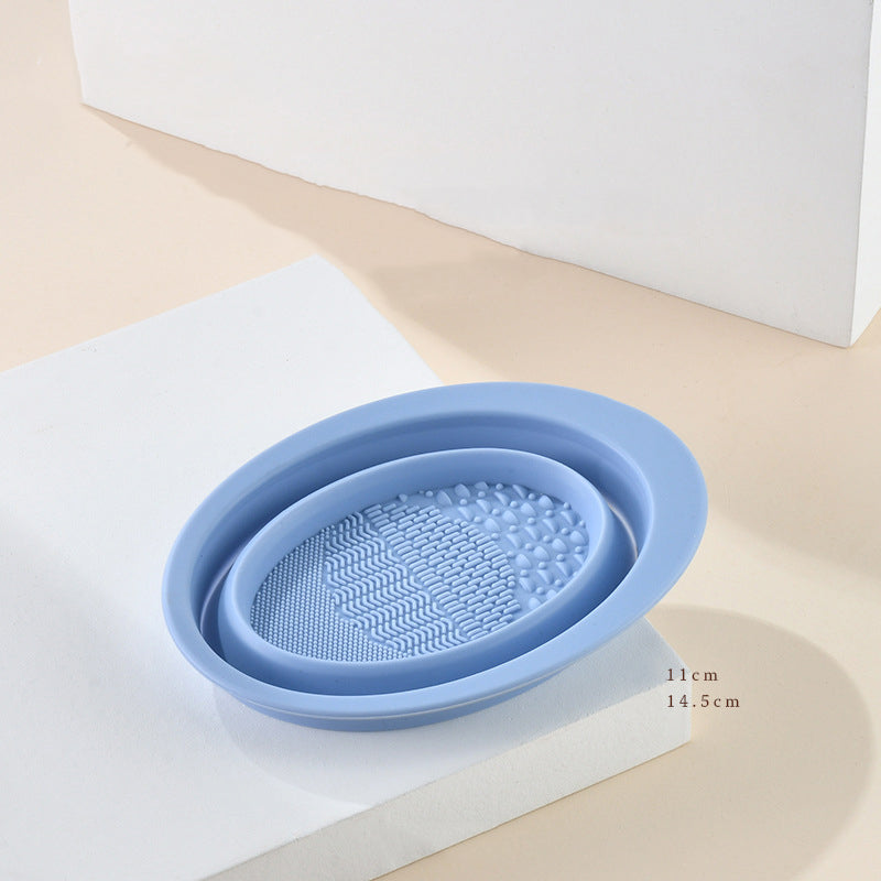 Scrubbing Makeup Brush Cleaning Bowl