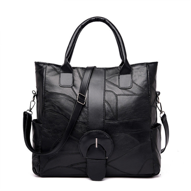 Genuine Leather Handbags Sheepskin Tote Bag