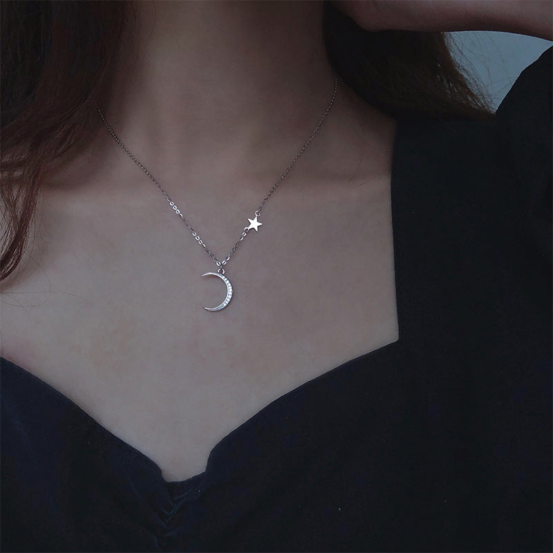 Moon Star Necklace