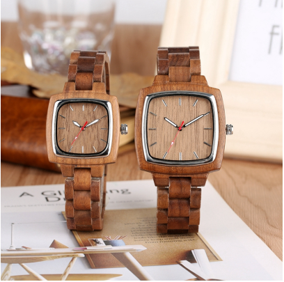 Bamboo Square Watch