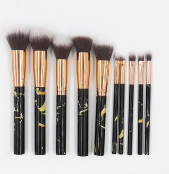 Marble Handle 10 Brush Set