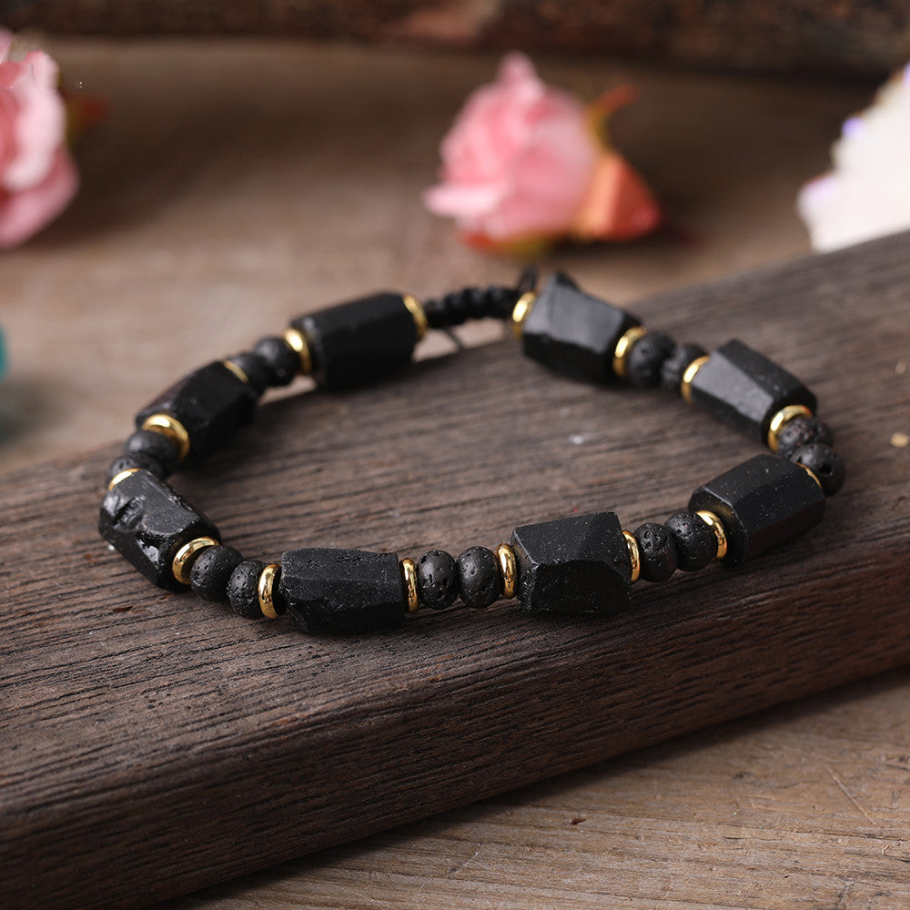 Natural Black Tourmaline Bracelet