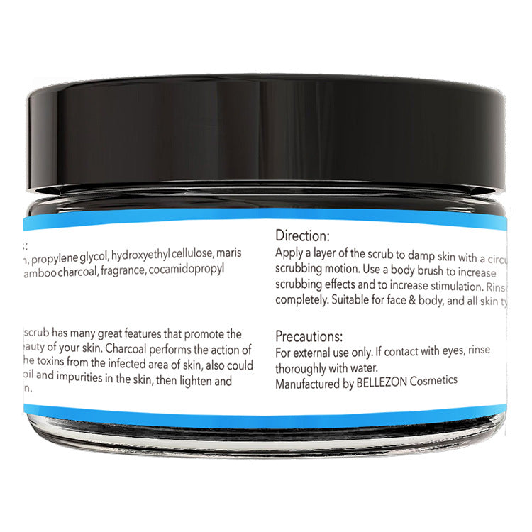 150g Bamboo Charcoal Exfoliating Face/Body Scrub