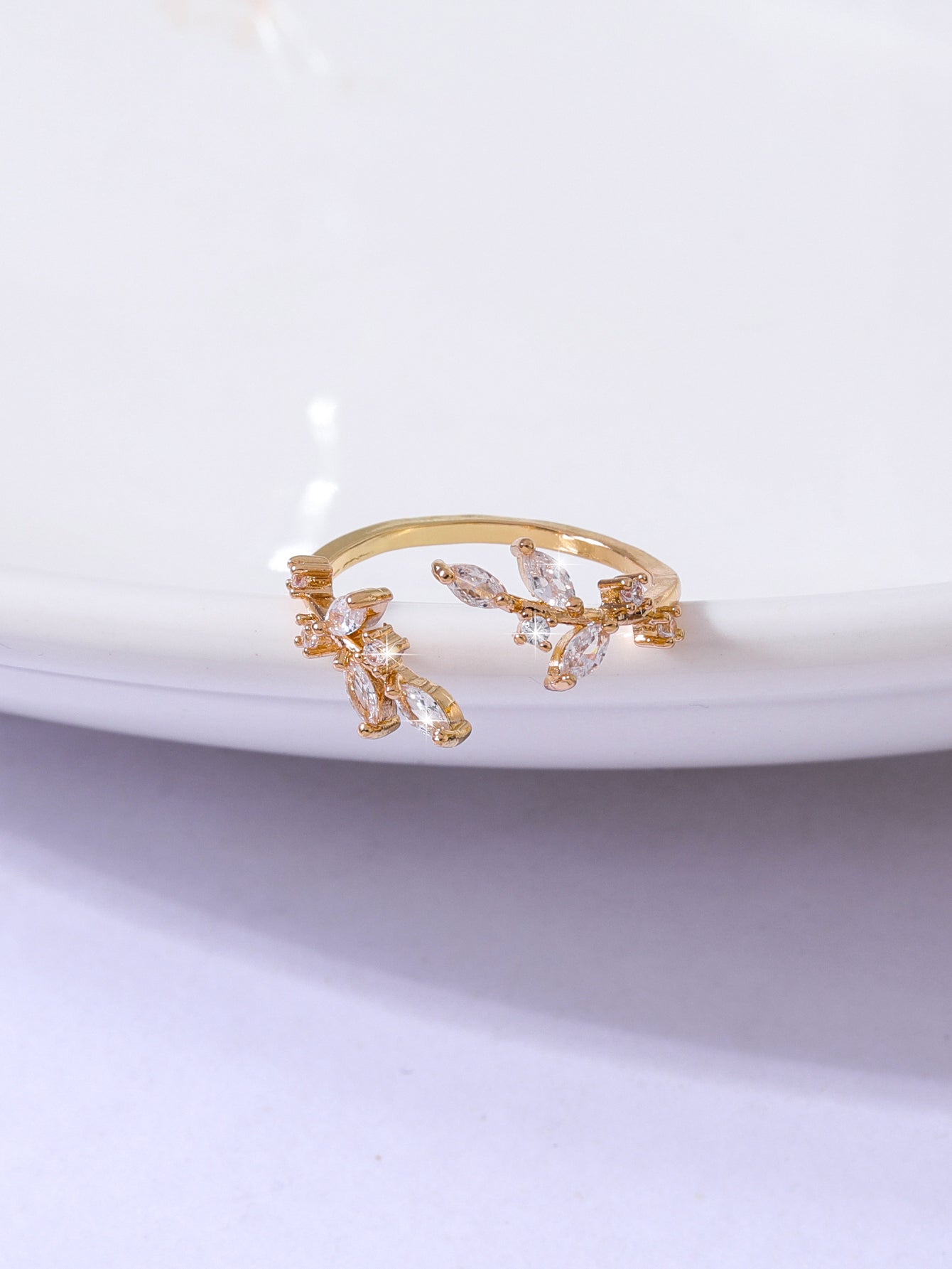 Gold Leaf Ring