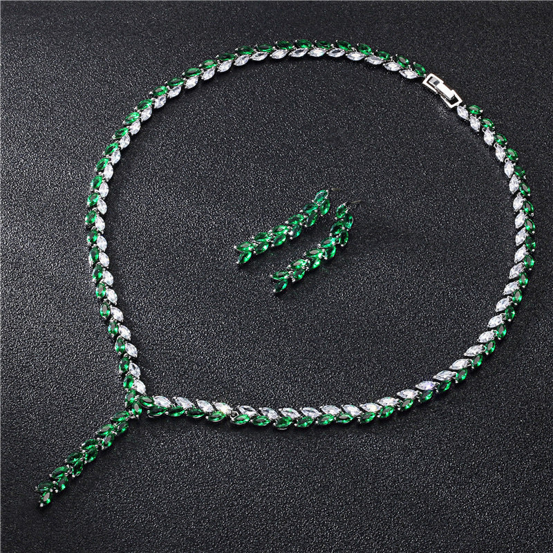 Wheat Earrings @ Necklace Set