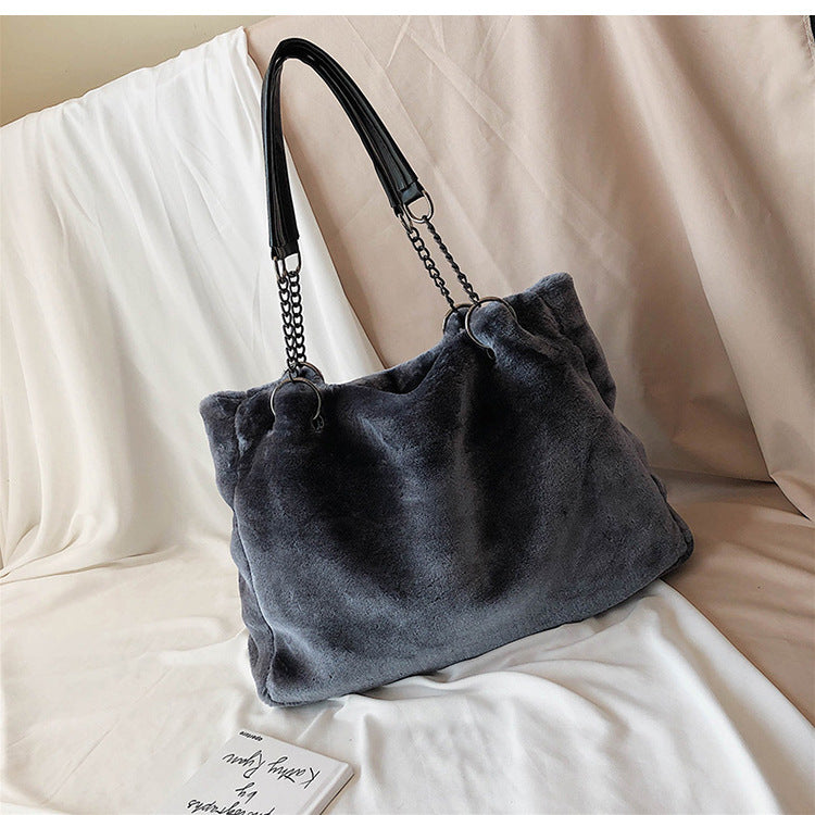 Large Capacity Shoulder Bag Fashion Chain Tote Bag