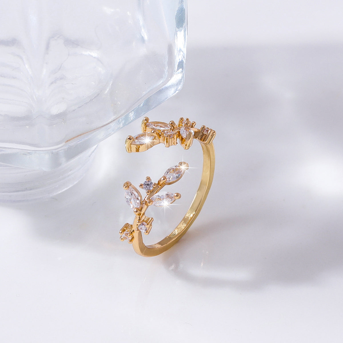 Gold Leaf Ring