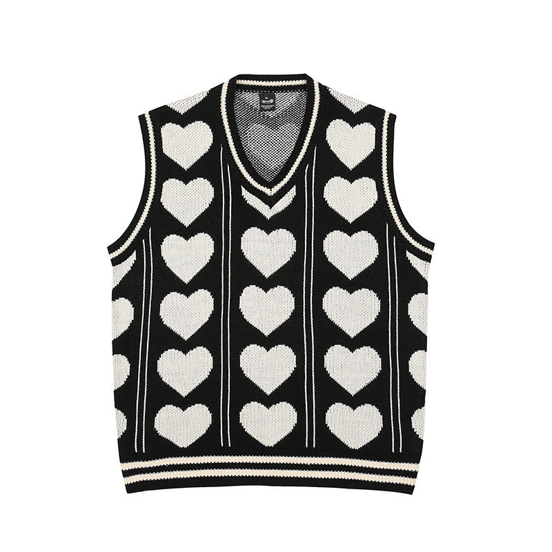 Layered Sweater And Vest Ins Trendy