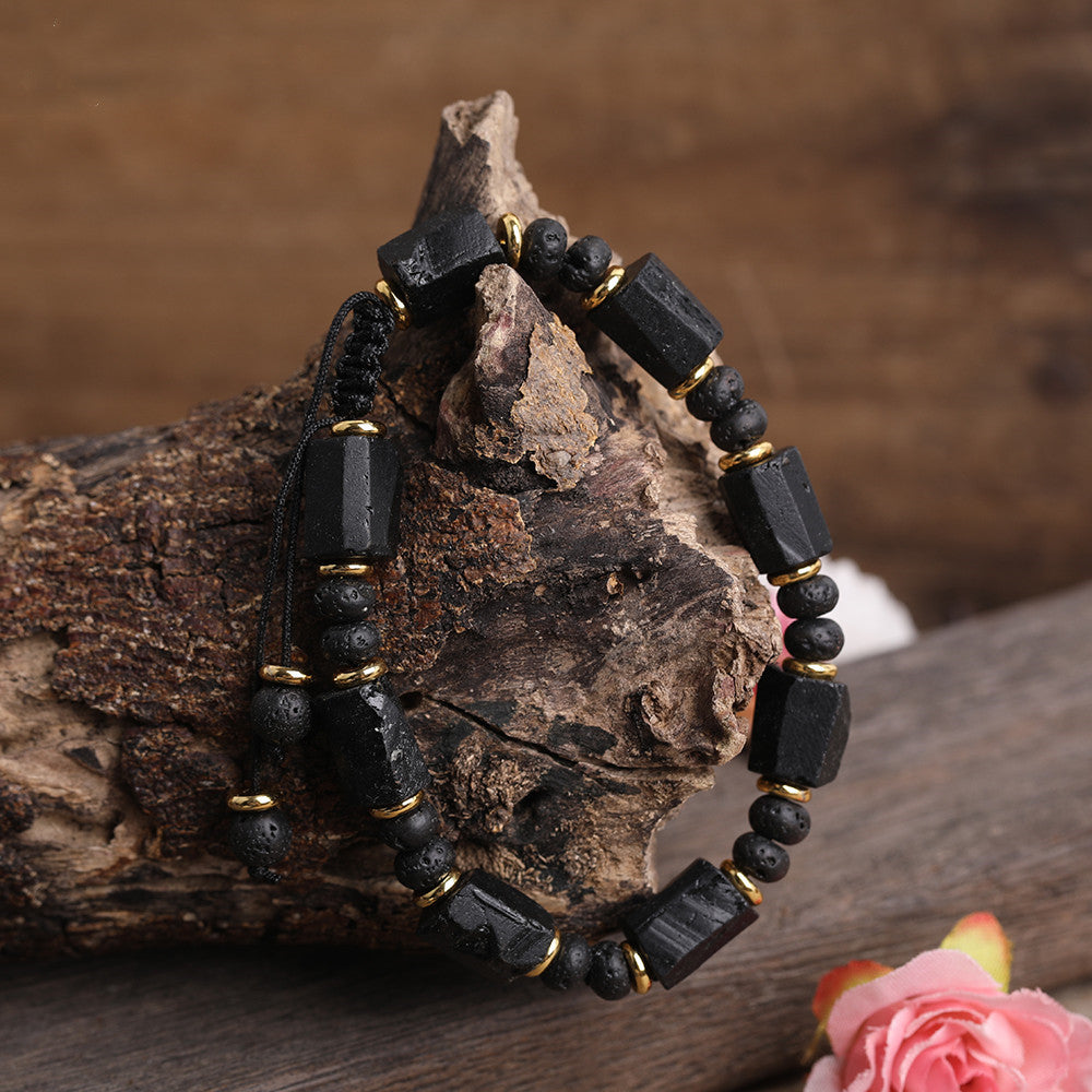 Natural Black Tourmaline Bracelet