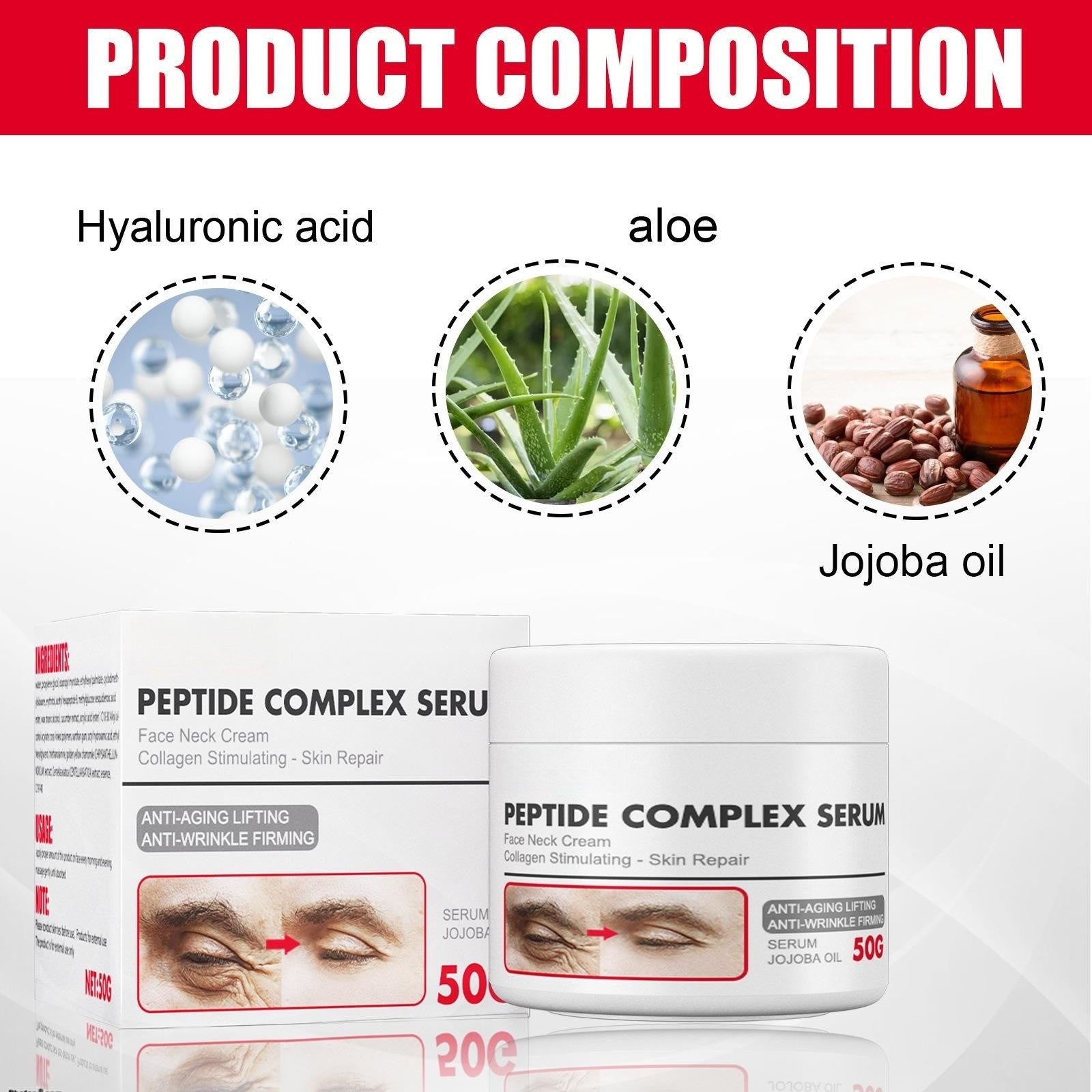 Anti-aging, Firming, Moisturizing and Nourishing Facial Cream