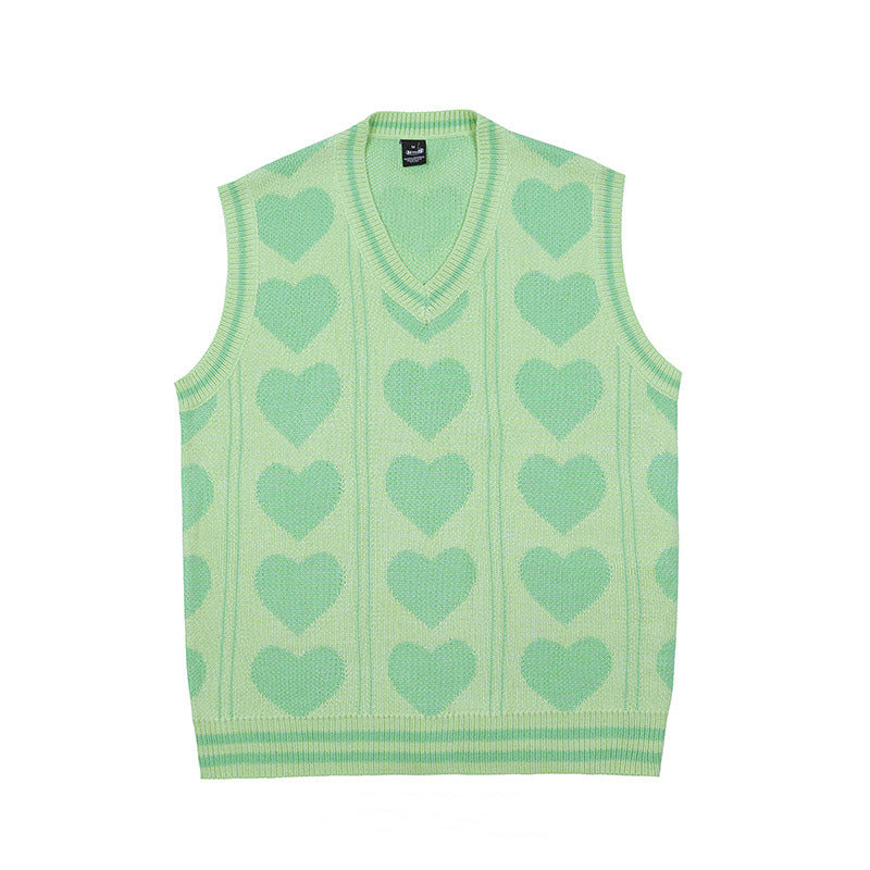 Layered Sweater And Vest Ins Trendy